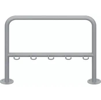 stojan na kolo Stojan na koloběžky RIDE, 5 míst, galvanický zinek