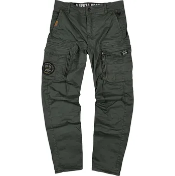 Pánské kalhoty Pánské kalhoty Yakuza Premium 3953 dunkelolive-grau Barva: Zelená, Velikost: XL