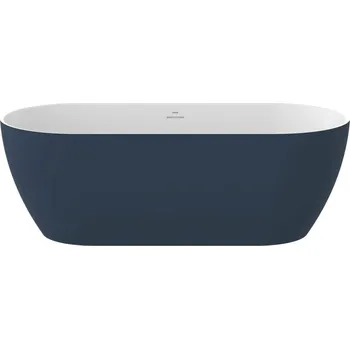 Vana RAVAK Vana Ravak Freedom O Tec 170x77 oválná akrylátová volně stojící, deepsea blue/bílá, krytka odtoku bílá, CD21400000 CD21400000