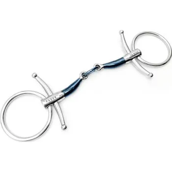 Udidlo pro koně Udidlo roubíkové dvakrát lomené Sweet Iron Claudia Fager 14,5 cm