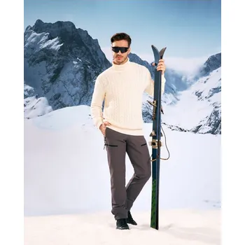 Pánské kalhoty Sinsay - Kalhoty s teplou podšívkou - šedá - 170EV-90X - 170EV-90X-32