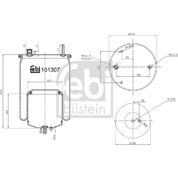 Mech, pneumaticke odpruzeni MTX MTX-44571-2C