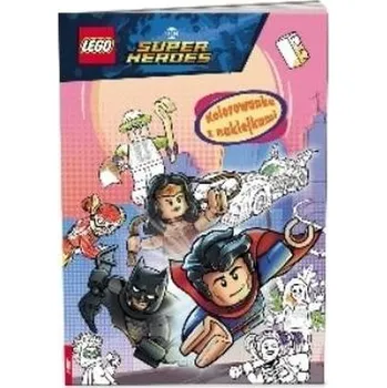 Stavebnice LEGO DC Super Heroes. Kolorowanka z naklejkami - praca zbiorowa