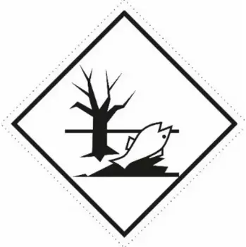 Značení ADR NÁLEPKA SAMOLEPÍCÍ - LÁTKY OHROŽUJÍCÍ ŽIVOTNÍ PROSTŘEDÍ (11,5 X 11,5CM) OZN.29000N