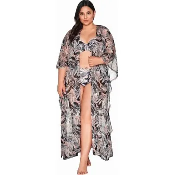 Dámské plavky Pareo Ava Lingerie Ava-026 Černo-béžová Uni