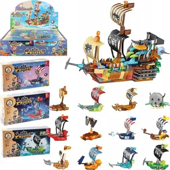 ostatní stavebnice STAVEBNICE LOĎ PIRÁTSKÁ +31 DÍLKŮ