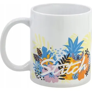 Keramický hrnek Disney Stitch na čaj a nápoje Pineapple 325 ml