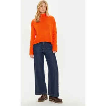 Dámský svetr Brave Soul Rolák LK-555ANNAORG Oranžová Regular Fit XL
