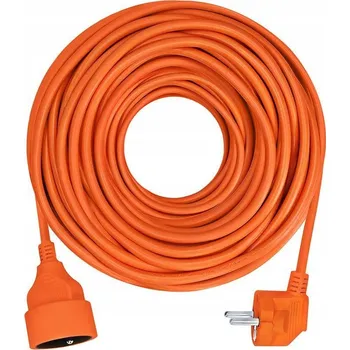 Napájecí kabel Prodlužovací Kabel jednoduchý Solight 10 m 1 ks oranžový