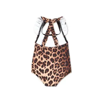 Dámské oblečení PHILIPP PLEIN Plážový overal 4327 Hnědá 18_24M