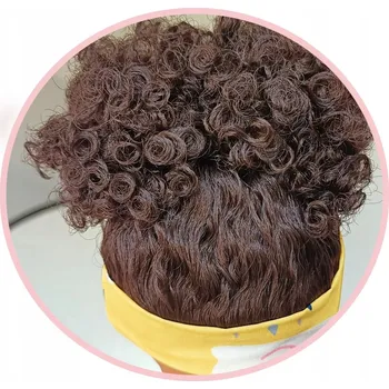 Panenka Panenka miminko tmavé pleti, jako živá, s afro vlasy, velká, krásná, dárek