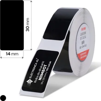 Samolepící etiketa Samolepicí etikety samolepky termální pro tiskárnu Niimbot B18 14x30