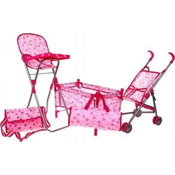 Doplněk pro panenku Postýlka pro panenky Ramiz