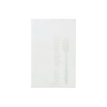Papírový ubrousek Papírové ubrousky na příbory TORK "Bon Appetit" 1/8 3vrstvy bílé - 100ks