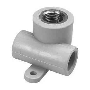 Vodovodní potrubí PPR průchozí nástěnka 25x1/2"MZD