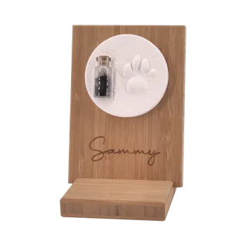 Kosmetika pro psa Otisk tlapky se srstí a textem