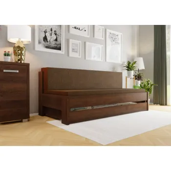 Postel Rozkládací postel Betka Dub Gladstone tabákový Bombay 74