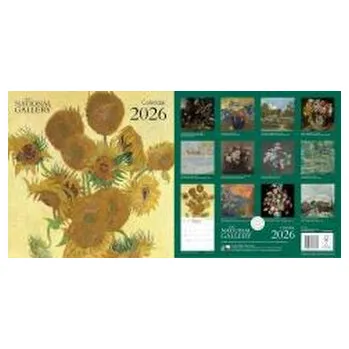 Kalendář Kalendarz 2026 ścienny The National Gallery Wall