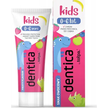 zubní pasta TOŁPA Dentica Zubní pasta pro děti 0-6 let, ovocná chuť, 50 ml