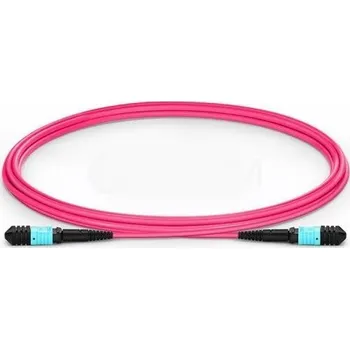 Počítačové příslušenství XtendLan FO patch MPO(f)-MPO(f), 2m, OM4, 12/12, kabel kulatý 3mm, přímý (Type A)