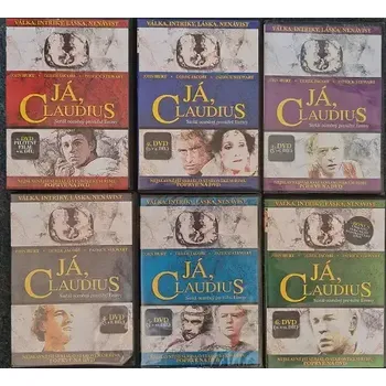 Kolekce Já, Claudius /6 DVD - plast,slim/
