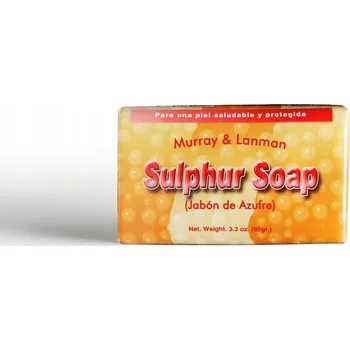 Mýdlo SIROVÉ MÝDLO V KOSTCE Unisex Relaks Sulphur Soap Murray Lanman Peru 95g
