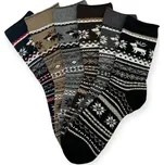 Vlněné termoponožky pánské ALPACA PA-642 - 3 páry - 44-47