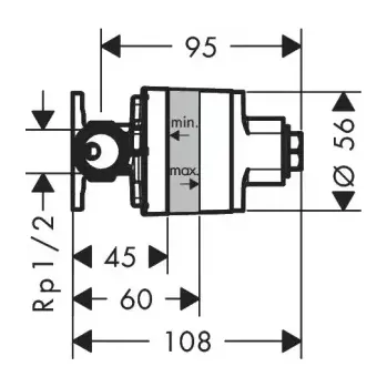 WC sada Geberit Duofix Předstěnová instalace pro závěsné WC, výška 1,12 m 111.300.00.6