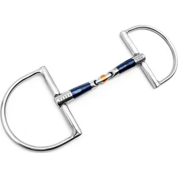 Udidlo pro koně Udidlo déčkové dvakrát lomené Sweet Iron John Fager 13,5 cm