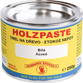 Tmel Hermann Sachse Tmel vodouředitelný Clou Holzpaste bílá 250g