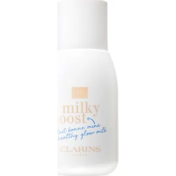 Přípravek na tvář Clarins Milky Boost tónovací mléko pro sjednocení barevného tónu pleti odstín 01 Milky Cream 50 ml