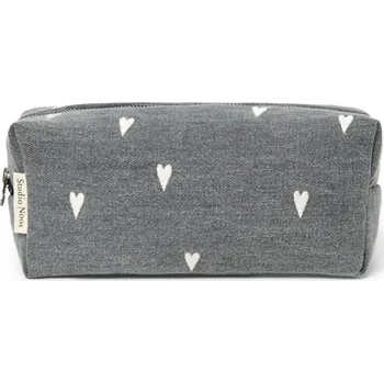 Kabelka STUDIO NOOS Denim Pouch l Grey Hearts