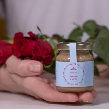 Sladidlo Ženšen v medu Hmotnost: 75 g 75 g