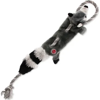 Hračka pro psa Hračka Dog Fantasy Skinneeez mýval s provazem 57,5 cm