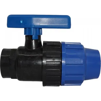 Vodovodní potrubí PE svěrný ventil kulový s vnitřním závitem 25 x 3/4" - 146025CF