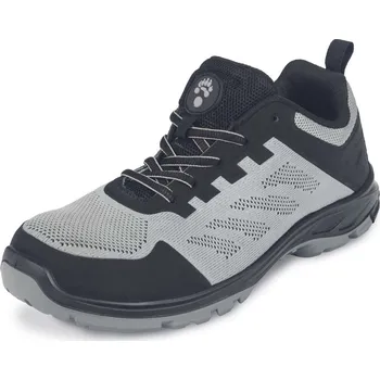 Pracovní obuv PANDA ENERGY S1PS LG SR / Bezpečnostní polobotka S1PS - černá/šedá 43