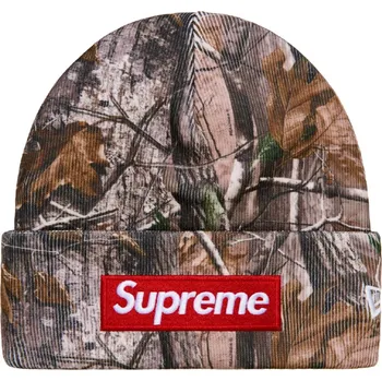Čepice Supreme New Era Box Logo Beanie (FW25) Realtree AP Camo Velikost: ONE SIZE