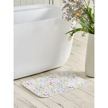 Koupelnová předložka Sinsay - Koupelnový kobereček s květinovým motivem - vícebarevná - 103HK-MLC - 103HK-MLC-ONE