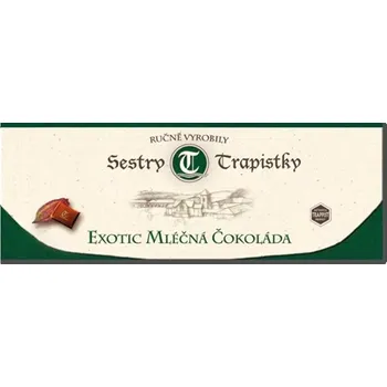 Čokoláda Čokoláda EXOTIC 120 g (Čokoláda od sester Trapistek)