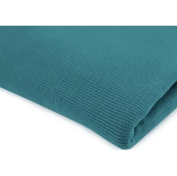 Galanterie Úplet bavlněný elastický žebrovaný - tunel