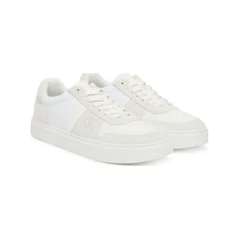 Oblečení a móda Sneakersy Calvin Klein Classic Cups Lace Mix Emb Tongue YM0YM01395 Bílá 40