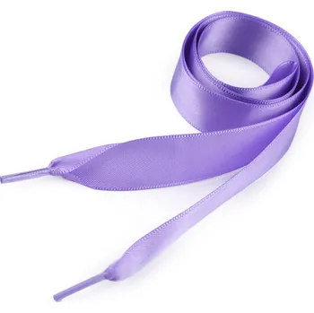 Tkaničky do bot Saténové tkaničky do bot, tenisek a mikin délka 110 cm, malé, 18 fialová lila