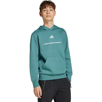 Chlapecké oblečení Dětská mikina adidas KC2804 zelená 79X, vel. 176