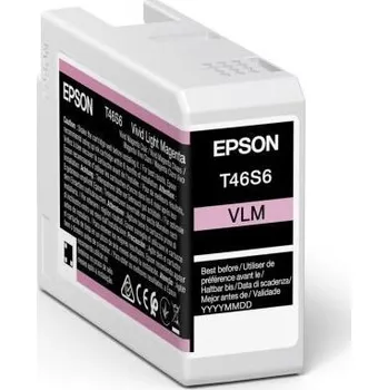 EPSON ink Singlepack Vivid Light Magenta T46S6 UltraChrome Pro 10 ink 25ml C13T46S60N