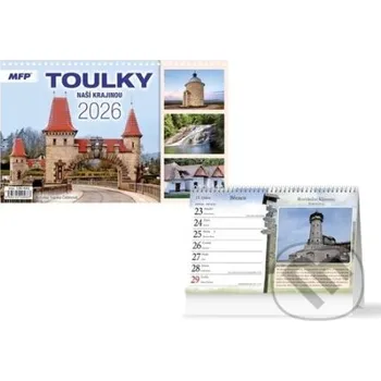 Doplněk ke knize Stolní kalendář Toulky naší krajinou 2026 - MFP MFP