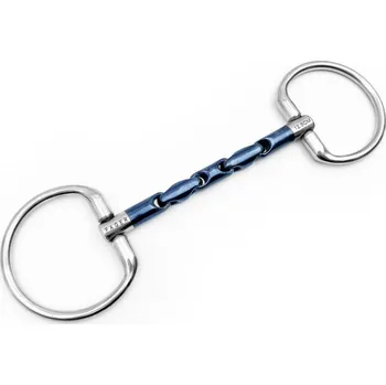 Udidlo pro koně Udidlo olivové čtyřikrát lomené Sweet Iron Walter Fager 9,5 cm