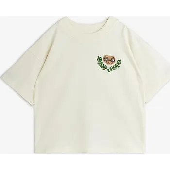 Dívčí tričko Tričko s krátkým rukávem E.T. smetanové Mini Rodini velikost: 128/134