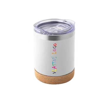 Termohrnek ON-DESIGN Nerezový cestovní hrnek SOLBERG TUMBLER s potiskem Barva: bílá