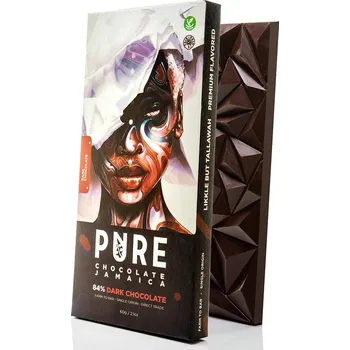 Čokoláda PURE Chocolate Company 84% Tmavá čokoláda