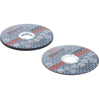 Pilový kotouč BGS technic Sada drážkovaných/řezných kotoučů na kov profesionální 115x1mm, 5 ks